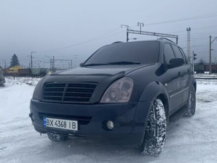 Синий Cанг Йонг Рекстон, объемом двигателя 2.7 л и пробегом 231 тыс. км за 7800 $, фото 1 на Automoto.ua