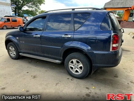 Синий Cанг Йонг Рекстон, объемом двигателя 2.7 л и пробегом 0 тыс. км за 5500 $, фото 1 на Automoto.ua