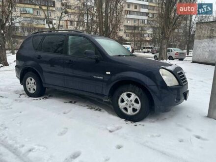 Синий Cанг Йонг Рекстон, объемом двигателя 2.7 л и пробегом 230 тыс. км за 6500 $, фото 1 на Automoto.ua