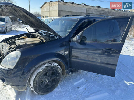 Синий Cанг Йонг Рекстон, объемом двигателя 2.7 л и пробегом 206 тыс. км за 4200 $, фото 1 на Automoto.ua
