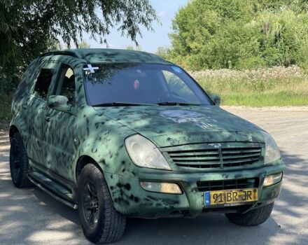 Зелений Cанг Йонг Rexton, об'ємом двигуна 2.7 л та пробігом 300 тис. км за 1600 $, фото 2 на Automoto.ua