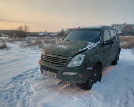Зеленый Cанг Йонг Рекстон, объемом двигателя 2.7 л и пробегом 260 тыс. км за 1600 $, фото 1 на Automoto.ua