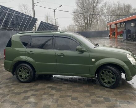 Зеленый Cанг Йонг Рекстон, объемом двигателя 2.7 л и пробегом 330 тыс. км за 5000 $, фото 2 на Automoto.ua