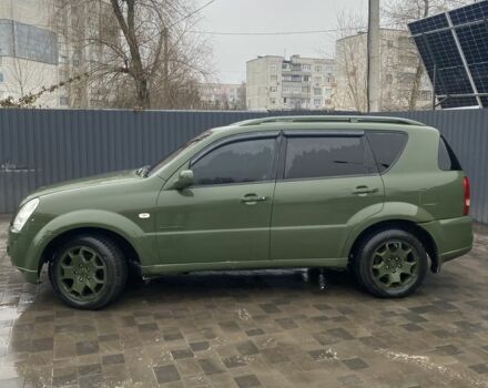 Зеленый Cанг Йонг Рекстон, объемом двигателя 2.7 л и пробегом 330 тыс. км за 5000 $, фото 3 на Automoto.ua