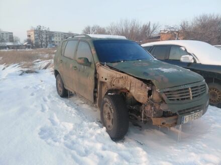 Зеленый Cанг Йонг Рекстон, объемом двигателя 2.7 л и пробегом 260 тыс. км за 1600 $, фото 1 на Automoto.ua