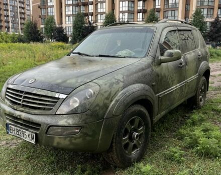 Зелений Cанг Йонг Rexton, об'ємом двигуна 2.7 л та пробігом 170 тис. км за 1750 $, фото 1 на Automoto.ua
