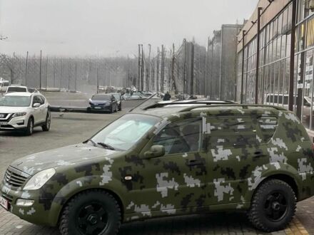 Зеленый Cанг Йонг Рекстон, объемом двигателя 2.7 л и пробегом 265 тыс. км за 5100 $, фото 1 на Automoto.ua