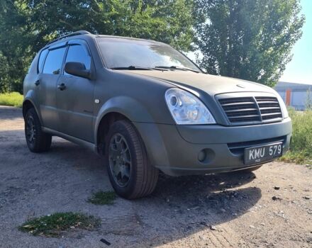 Зелений Cанг Йонг Rexton, об'ємом двигуна 2.7 л та пробігом 280 тис. км за 4300 $, фото 1 на Automoto.ua