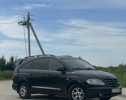 Черный Cанг Йонг Родиус, объемом двигателя 2.7 л и пробегом 150 тыс. км за 1550 $, фото 1 на Automoto.ua