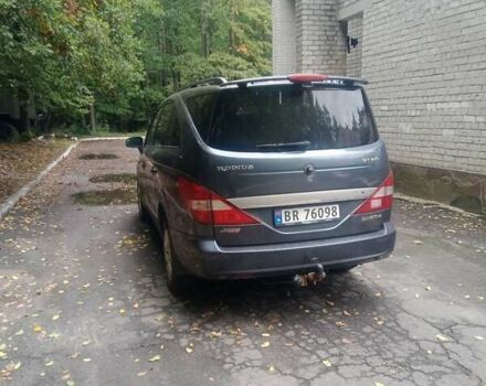 Сірий Cанг Йонг Rodius, об'ємом двигуна 2.7 л та пробігом 244 тис. км за 4000 $, фото 11 на Automoto.ua