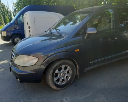 Серый Cанг Йонг Родиус, объемом двигателя 2.7 л и пробегом 172 тыс. км за 3266 $, фото 1 на Automoto.ua