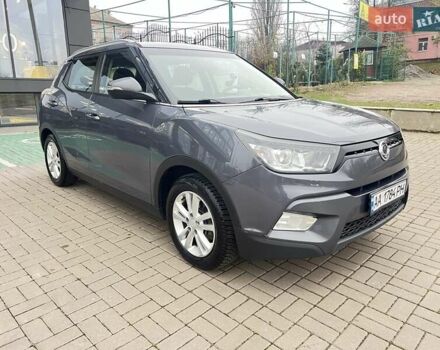 Серый Cанг Йонг Тиволи, объемом двигателя 1.6 л и пробегом 165 тыс. км за 9700 $, фото 2 на Automoto.ua