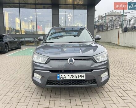 Серый Cанг Йонг Тиволи, объемом двигателя 1.6 л и пробегом 165 тыс. км за 9700 $, фото 1 на Automoto.ua