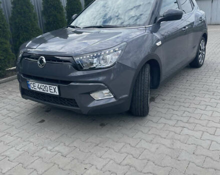 Сірий Cанг Йонг Тіволі, об'ємом двигуна 1.6 л та пробігом 40 тис. км за 10800 $, фото 1 на Automoto.ua