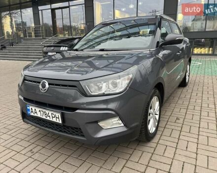 Серый Cанг Йонг Тиволи, объемом двигателя 1.6 л и пробегом 165 тыс. км за 9700 $, фото 1 на Automoto.ua