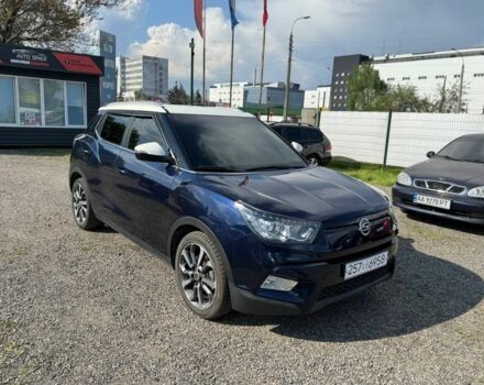 Синій Cанг Йонг Тіволі, об'ємом двигуна 1.6 л та пробігом 150 тис. км за 10700 $, фото 1 на Automoto.ua