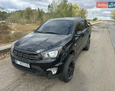 Черный Cанг Йонг Korando Sports, объемом двигателя 2 л и пробегом 265 тыс. км за 15500 $, фото 6 на Automoto.ua