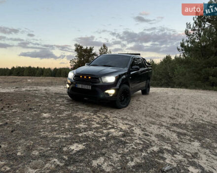 Черный Cанг Йонг Korando Sports, объемом двигателя 2 л и пробегом 265 тыс. км за 15500 $, фото 3 на Automoto.ua