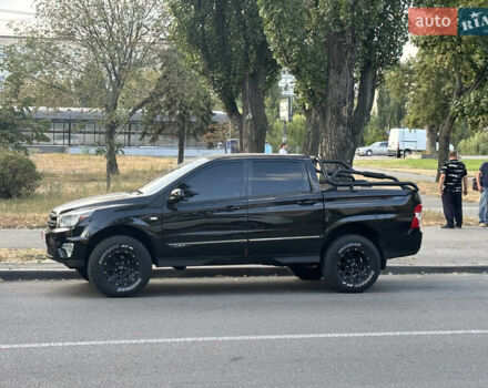 Черный Cанг Йонг Korando Sports, объемом двигателя 2 л и пробегом 265 тыс. км за 15500 $, фото 5 на Automoto.ua