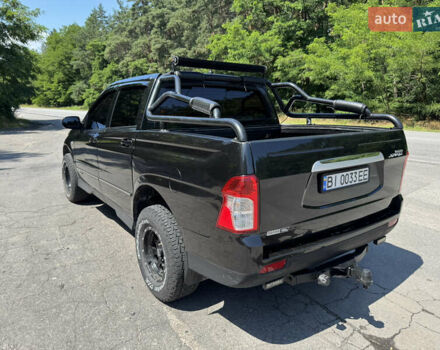 Черный Cанг Йонг Korando Sports, объемом двигателя 2 л и пробегом 265 тыс. км за 15500 $, фото 15 на Automoto.ua