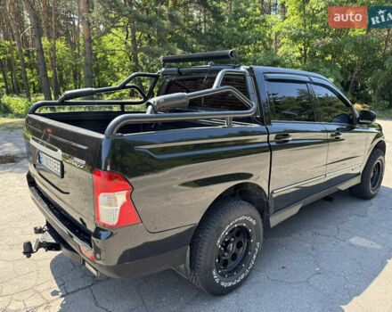 Черный Cанг Йонг Korando Sports, объемом двигателя 2 л и пробегом 265 тыс. км за 15500 $, фото 16 на Automoto.ua