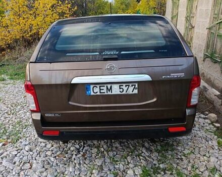 Коричневый Cанг Йонг Korando Sports, объемом двигателя 2 л и пробегом 325 тыс. км за 5100 $, фото 6 на Automoto.ua