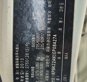 Белый Cанг Йонг Korando Turismo, объемом двигателя 2 л и пробегом 262 тыс. км за 14990 $, фото 22 на Automoto.ua