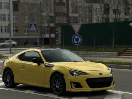 Субару БРЗ 2016 в Броварах на Automoto.ua Желтый Субару БРЗ, объемом двигателя 2 л и пробегом 58 тыс. км за 12500 $, фото 1 на Automoto.ua