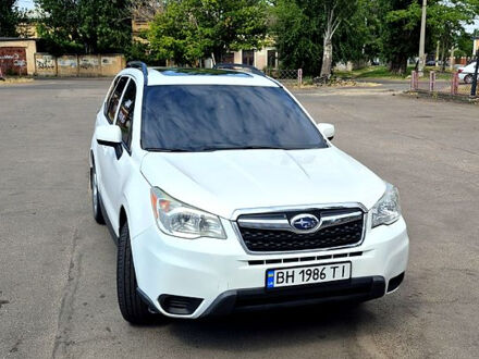 Белый Субару Форестер, объемом двигателя 2.5 л и пробегом 222 тыс. км за 11500 $, фото 1 на Automoto.ua