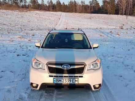 Белый Субару Форестер, объемом двигателя 2 л и пробегом 191 тыс. км за 14000 $, фото 1 на Automoto.ua
