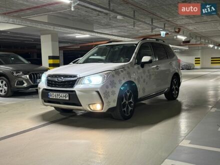 Белый Субару Форестер, объемом двигателя 2 л и пробегом 201 тыс. км за 14000 $, фото 1 на Automoto.ua