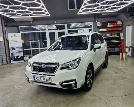 Белый Субару Форестер, объемом двигателя 2.46 л и пробегом 155 тыс. км за 19000 $, фото 1 на Automoto.ua