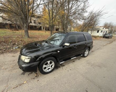 Черный Субару Форестер, объемом двигателя 2 л и пробегом 376 тыс. км за 3900 $, фото 4 на Automoto.ua