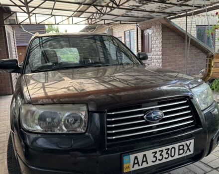 Чорний Субару Forester, об'ємом двигуна 2 л та пробігом 220 тис. км за 5000 $, фото 3 на Automoto.ua