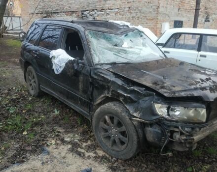 Чорний Субару Forester, об'ємом двигуна 2 л та пробігом 280 тис. км за 2500 $, фото 1 на Automoto.ua