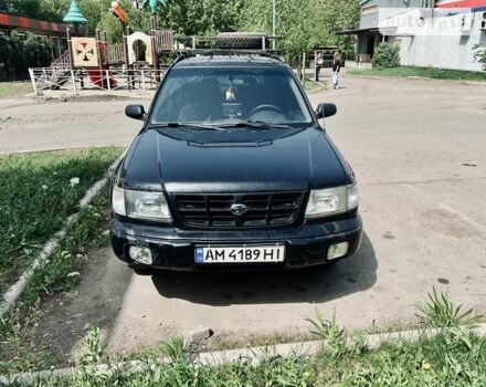 Чорний Субару Forester, об'ємом двигуна 1.99 л та пробігом 243 тис. км за 3749 $, фото 1 на Automoto.ua