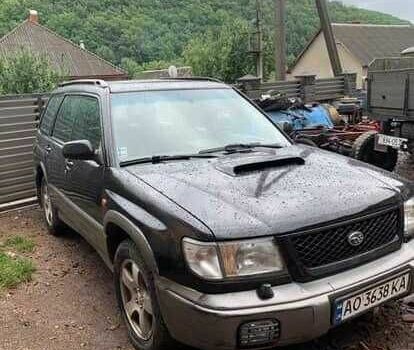 Черный Субару Форестер, объемом двигателя 2 л и пробегом 227 тыс. км за 3200 $, фото 1 на Automoto.ua