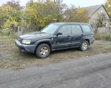 Субару Forester 2002 у Синельниковом на Automoto.ua Чорний Субару Forester, об'ємом двигуна 2 л та пробігом 231 тис. км за 2500 $, фото 2 на Automoto.ua