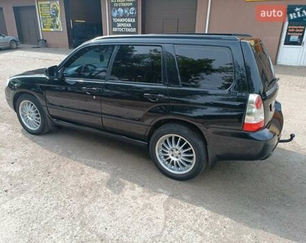 Субару Форестер 2006 в Первомайск на Automoto.ua Черный Субару Форестер, объемом двигателя 1.99 л и пробегом 370 тыс. км за 6400 $, фото 2 на Automoto.ua