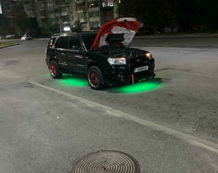 Субару Форестер 2006 в Новояворовск на Automoto.ua Черный Субару Форестер, объемом двигателя 2.46 л и пробегом 317 тыс. км за 8000 $, фото 2 на Automoto.ua