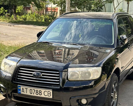 Черный Субару Форестер, объемом двигателя 2 л и пробегом 196 тыс. км за 7000 $, фото 4 на Automoto.ua