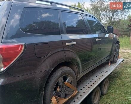 Чорний Субару Forester, об'ємом двигуна 2.46 л та пробігом 238 тис. км за 5600 $, фото 1 на Automoto.ua