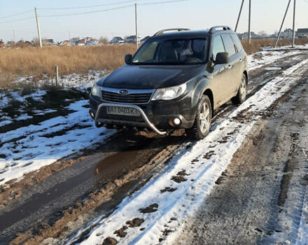 Чорний Субару Forester, об'ємом двигуна 2 л та пробігом 230 тис. км за 9500 $, фото 4 на Automoto.ua