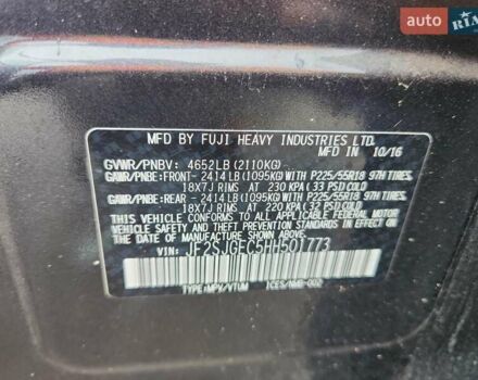 Черный Субару Форестер, объемом двигателя 2.46 л и пробегом 135 тыс. км за 2400 $, фото 12 на Automoto.ua