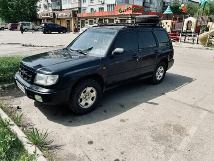 Чорний Субару Forester, об'ємом двигуна 2 л та пробігом 243 тис. км за 4000 $, фото 1 на Automoto.ua