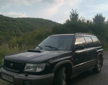 Черный Субару Форестер, объемом двигателя 2 л и пробегом 227 тыс. км за 3200 $, фото 1 на Automoto.ua