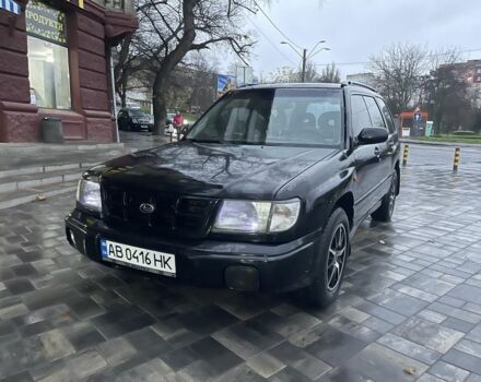 Черный Субару Форестер, объемом двигателя 2 л и пробегом 350 тыс. км за 2950 $, фото 1 на Automoto.ua