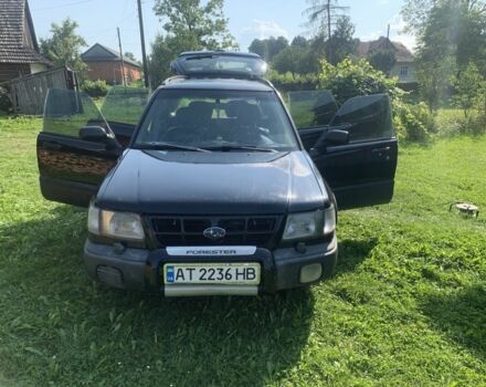 Чорний Субару Forester, об'ємом двигуна 2 л та пробігом 420 тис. км за 3300 $, фото 1 на Automoto.ua