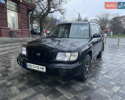 Черный Субару Форестер, объемом двигателя 1.99 л и пробегом 360 тыс. км за 2950 $, фото 1 на Automoto.ua