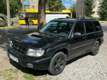Чорний Субару Forester, об'ємом двигуна 2 л та пробігом 390 тис. км за 3500 $, фото 1 на Automoto.ua